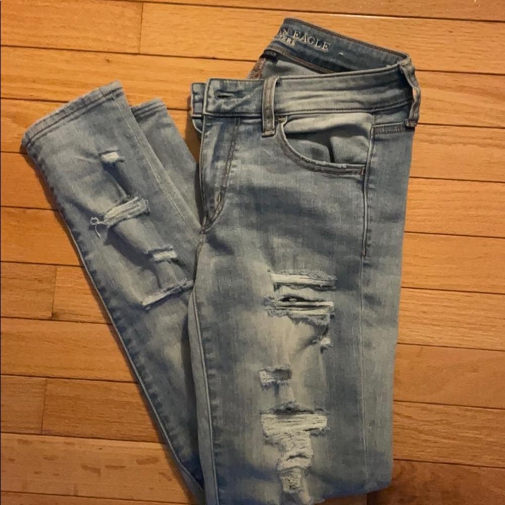 American eagle super stretch jeans